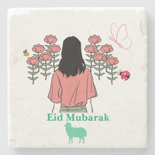 Spring Bloom ストーンコースター (正面)