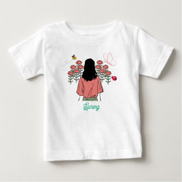 Spring Bloom ベビーTシャツ