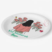 Spring Bloom ペーパープレート (アングル)