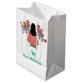 Spring Bloom ミディアムペーパーバッグ (正面アングル)