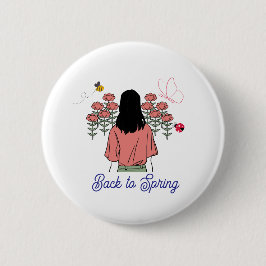 Spring Bloom 缶バッジ