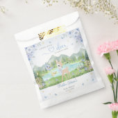 Spring Bloom and Butterflies Deer Baby Shower  フェイバーバッグ (封をした状態)
