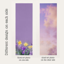 Spring Bloom & Lavender Sky リバーシブルヨガマット
