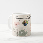 Spring Bloom Wildflower Meadow Personalized コーヒーマグカップ (正面左)