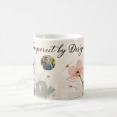 Spring Bloom Wildflower Meadow Personalized コーヒーマグカップ (中央)