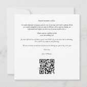 Spring Blooming Pink Shades Wedding Photo セーブザデート (裏面)