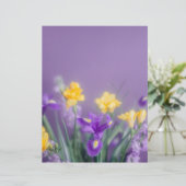 Spring blooms scrapbook paper (スタンド正面)