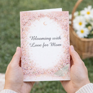 Spring Blossom Mother’s Day Card from Daughter カード