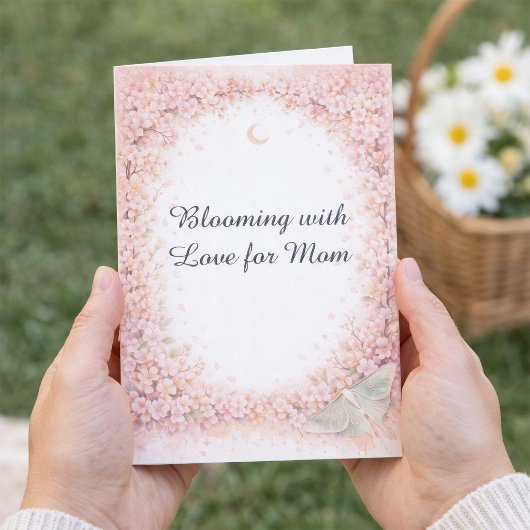 Spring Blossom Mother’s Day Card from Daughter カード