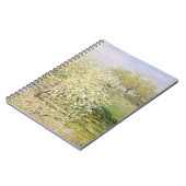 Spring Blossom Orchard Impressionist Notebook ノートブック (左側)