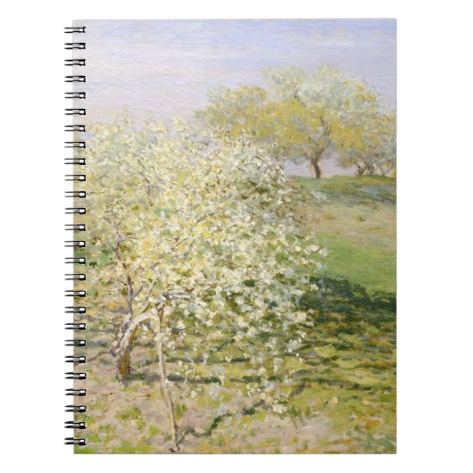 Spring Blossom Orchard Impressionist Notebook ノートブック (正面)