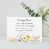 Spring Blossom Wedding Enclosure Cards エンクロージャーカード (スタンド正面)