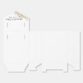 Spring Blossom Wedding Favor Boxes フェイバーボックス (見開き)