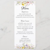 Spring Blossom Wedding Menu メニュー (正面)