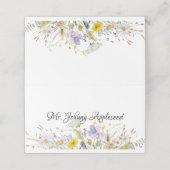 Spring Blossom Wedding Place Cards プレイスカード (外部開封)