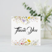 Spring Blossom Wedding Thank You Cards サンキューカード (スタンド正面)