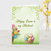 Spring Blossoms Easter Card カード (黄色い花)