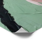 Spring Blossoms Oil Painting on Canvas Large Flora ポスター (角)