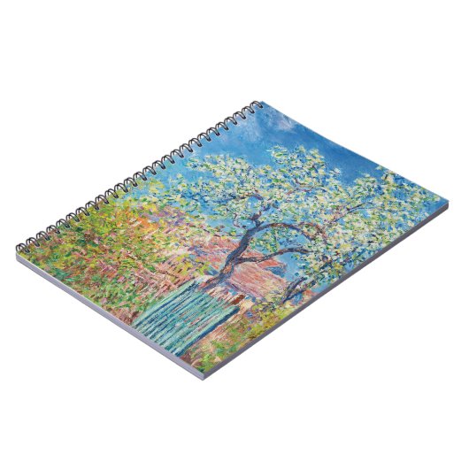 Spring Blossoms Spiral Notebook ノートブック (左側)