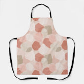 Spring Botanical Blush Sage All-Over Print Apron エプロン (正面)