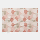 Spring Botanical Blush Sage Leaves Kitchen Towels キッチンタオル (横)