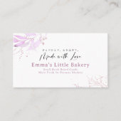 Spring Botanical Farmers Market Bakery 名刺 (正面)