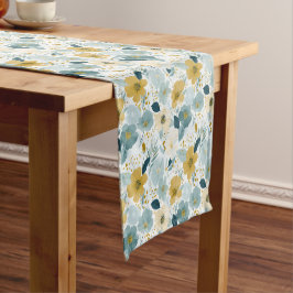 Spring Botanical Floral  Table Runner ショートテーブルランナー