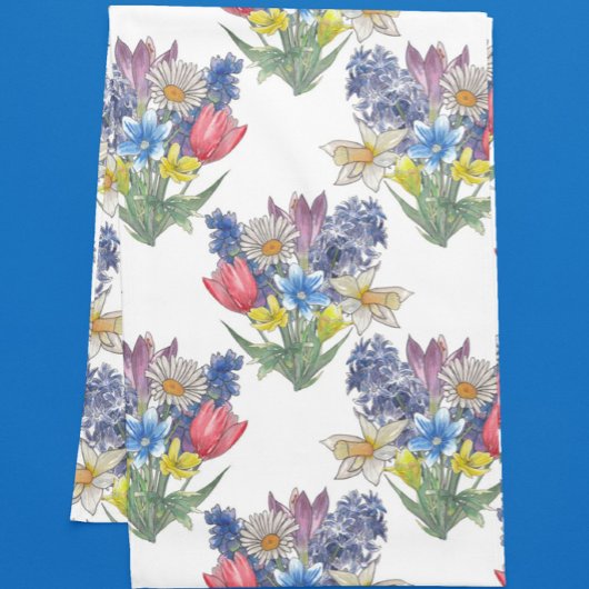 Spring Bouquet  ショートテーブルランナー