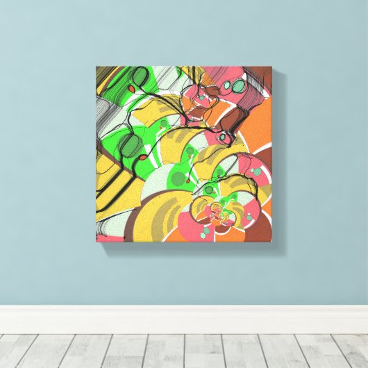 spring break キャンバスプリント (インサイチュ (ウッドフロア))