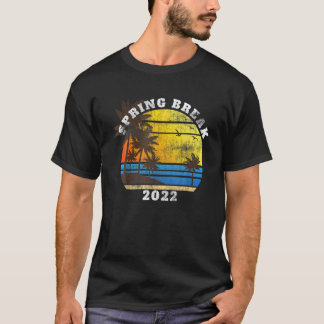 Spring Break 2022ビーチ照合グループWのパーティー Tシャツ