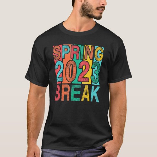 Spring Break 2023 Women College Student Florida Be Tシャツ (正面)