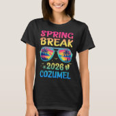 Spring Break Cozumel 2026 Vacation Trip Sungles  Tシャツ (正面)