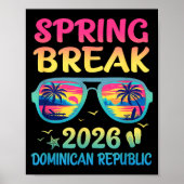 Spring Break Dominican Republic 2026 Vacation Trip ポスター (正面)