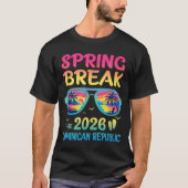 Spring Break Dominican Republic 2026 Vacation Trip Tシャツ (正面)