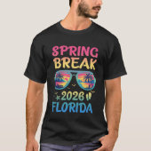 Spring Break Florida 2026 Vacation Trip Sunglasses Tシャツ (正面)