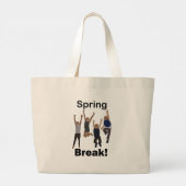 Spring Break Friendship ラージトートバッグ (裏面)