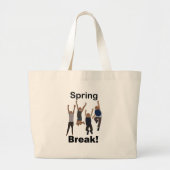 Spring Break Friendship ラージトートバッグ (正面)