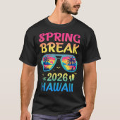 Spring Break Hawaii 2026 Vacation Trip Sungles  Tシャツ (正面)