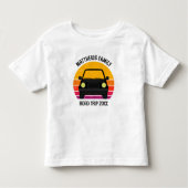 Spring Break Road Trip Sunset Customized トドラーTシャツ (正面)