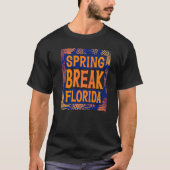 Spring Break Senior Class Student School Trip Flor Tシャツ (正面)