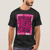 Spring Break Senior Class Student School Trip Flor Tシャツ (正面)