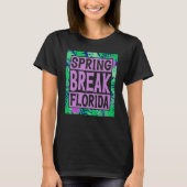 Spring Break Senior Class Student School Trip Flor Tシャツ (正面)