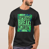 Spring Break Senior Class Student School Trip Flor Tシャツ (正面)