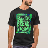 Spring Break Senior Class Student School Trip Flor Tシャツ (正面)