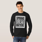 Spring Break Senior Class Student School Trip Flor Tシャツ (正面フル)
