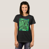Spring Break Senior Class Student School Trip Flor Tシャツ (正面フル)