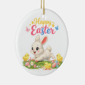 Spring Bunny & Chicks Collection セラミックオーナメント (右)