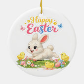 Spring Bunny & Chicks Collection セラミックオーナメント (裏面)