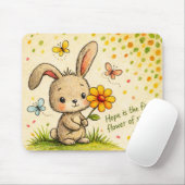 Spring Bunny Mousepad マウスパッド (マウス)