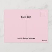 Spring Bunny Rabbit Easter Ostara                  ポストカード (裏面)